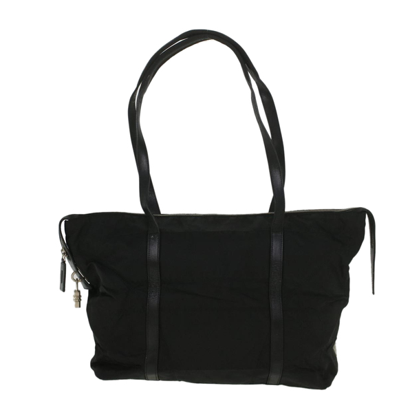 PRADA Tote Bag Nylon Black Auth bs9018 - Picture 13 of 16
